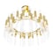 Cwi Lighting Orgue 72 Light Chandelier With Satin Gold Finish 1120P32-72-602 - alternate 5